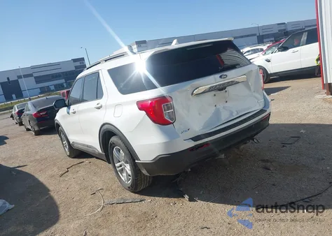 2020 Ford Explorer Xlt from USA, damaged, VIN 1FMSK7DH1LGB04760
